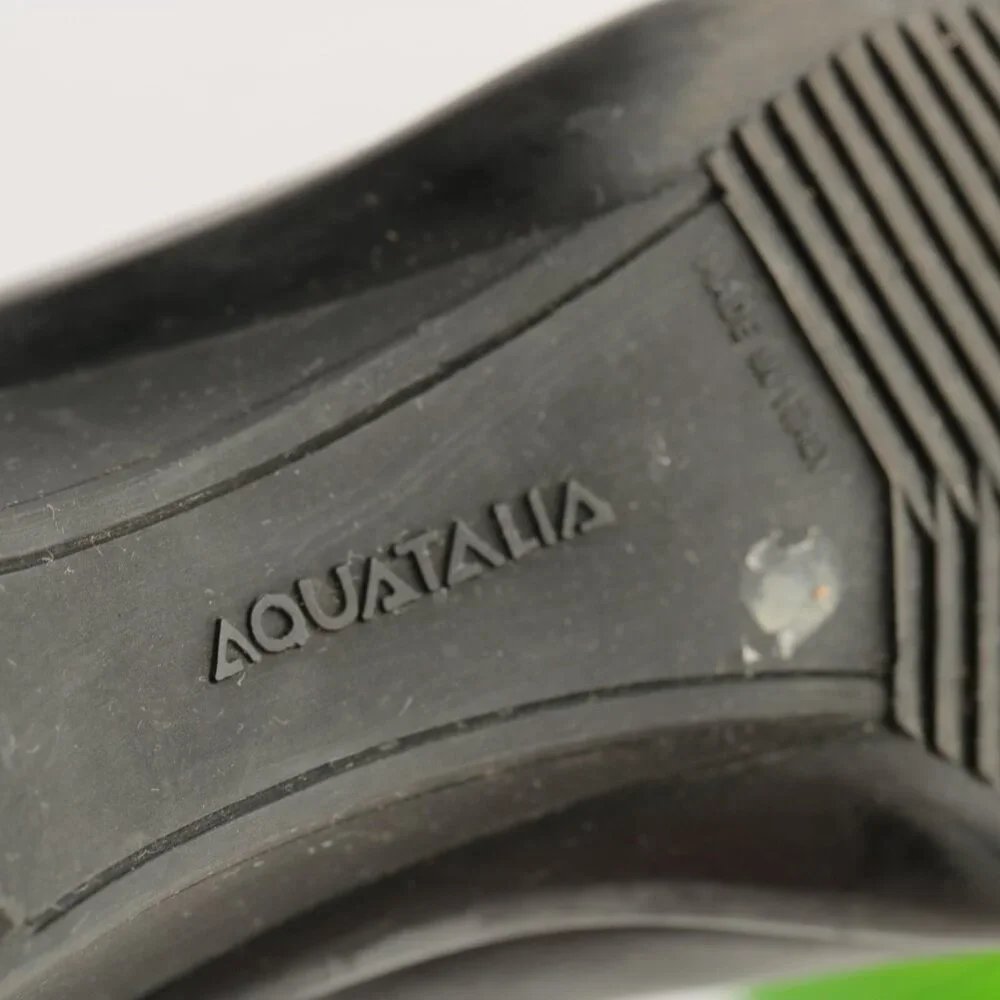 Aquatalia Womens Boot Size 9.5‎ Waterproof Black Leather Bootie Wedge Heel Pumps